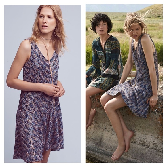 Anthropologie Dresses & Skirts - Anthropologie Maeve Westwater Drop Waist Dress M